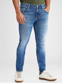 SPYKAR Men Slim Fit Heavy Fade Stretchable Jeans