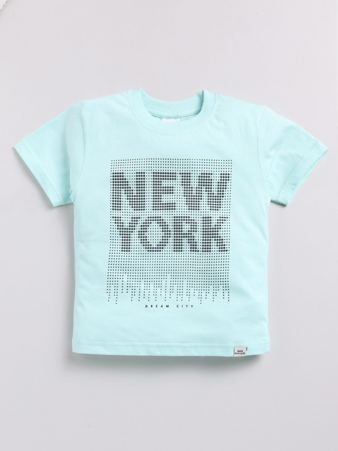 Moms Love Girls Printed T-Shirt With Trousers