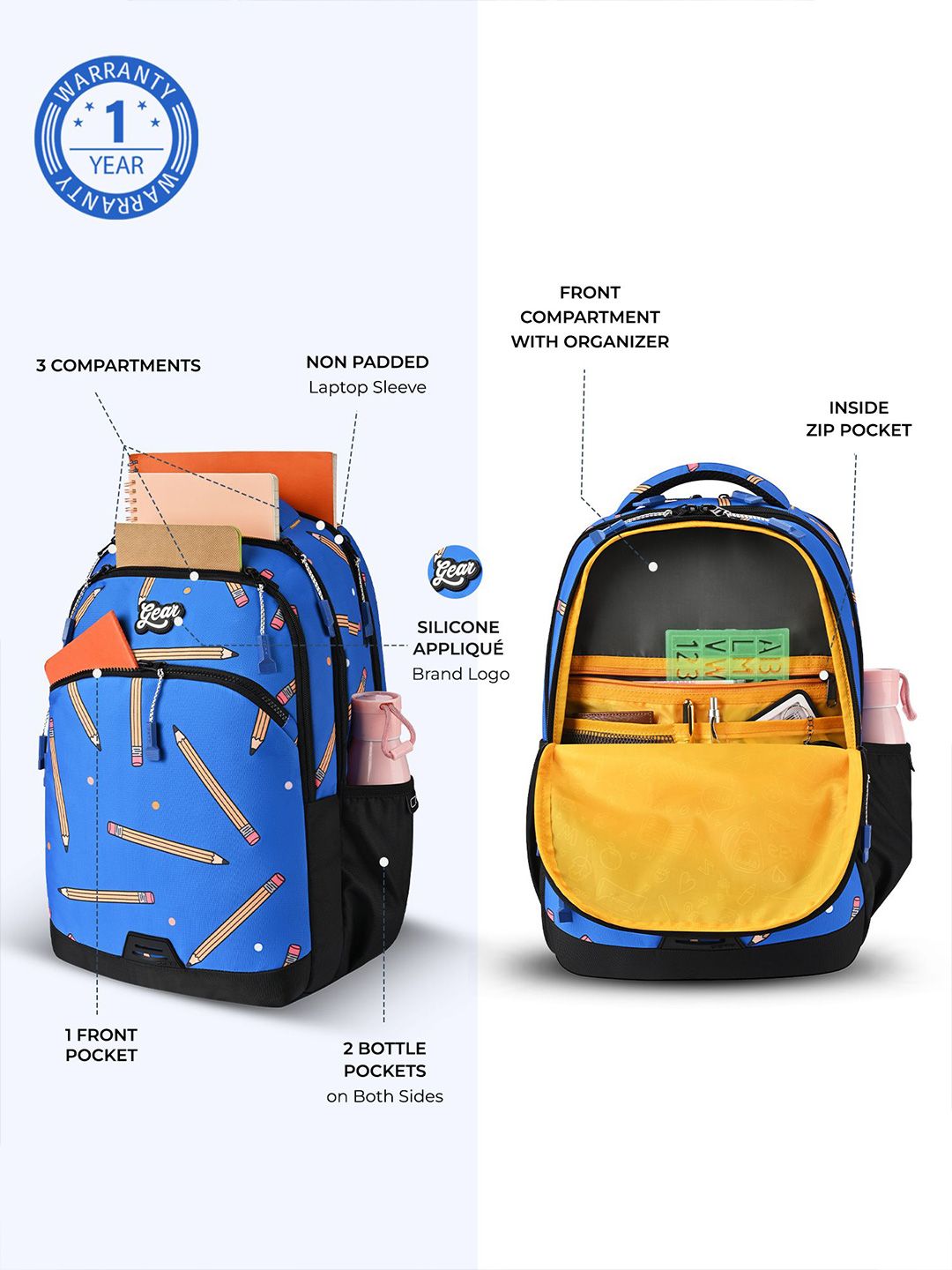 Gear Unisex Backpack