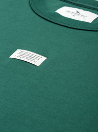 Mr Bowerbird Solid Pure Cotton Casual Oversized T-shirt With Patchwork Detail