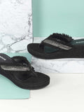 Mochi Embellished Platform Mules