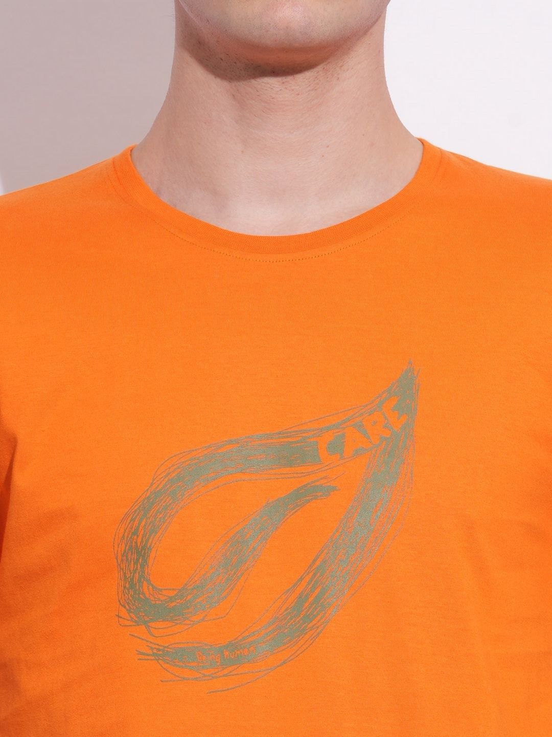 Being Human Men Printed Slim Fit T-shirt