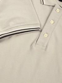 Thomas Scott Men Solid Polo Collar Cotton T-shirt