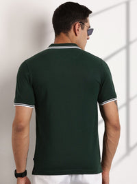 Thomas Scott Men Polo Collar Pockets T-shirt