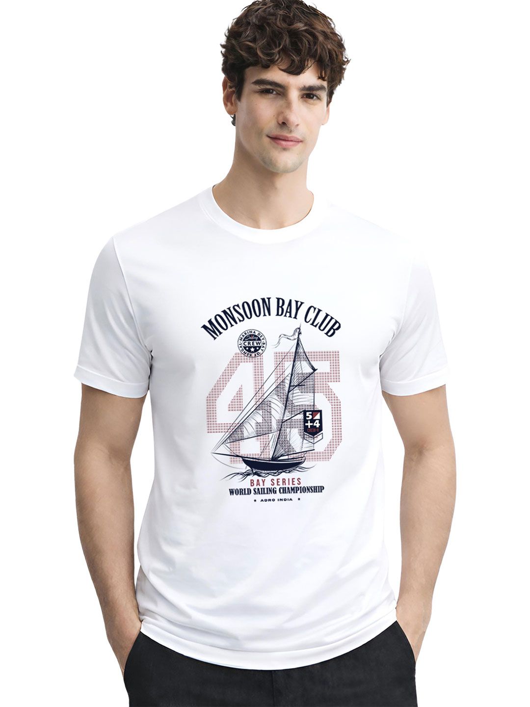 ADRO Men Printed T-shirt