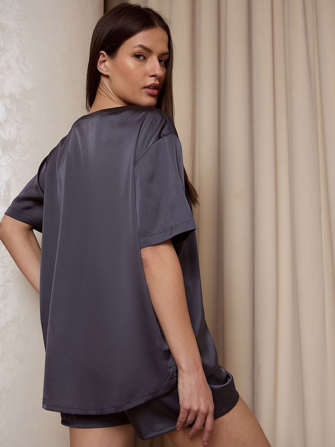 Sweet Dreams Women Satin Night suit