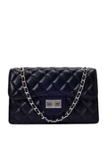 Lino Perros Quilted Structured Shoulder Bag