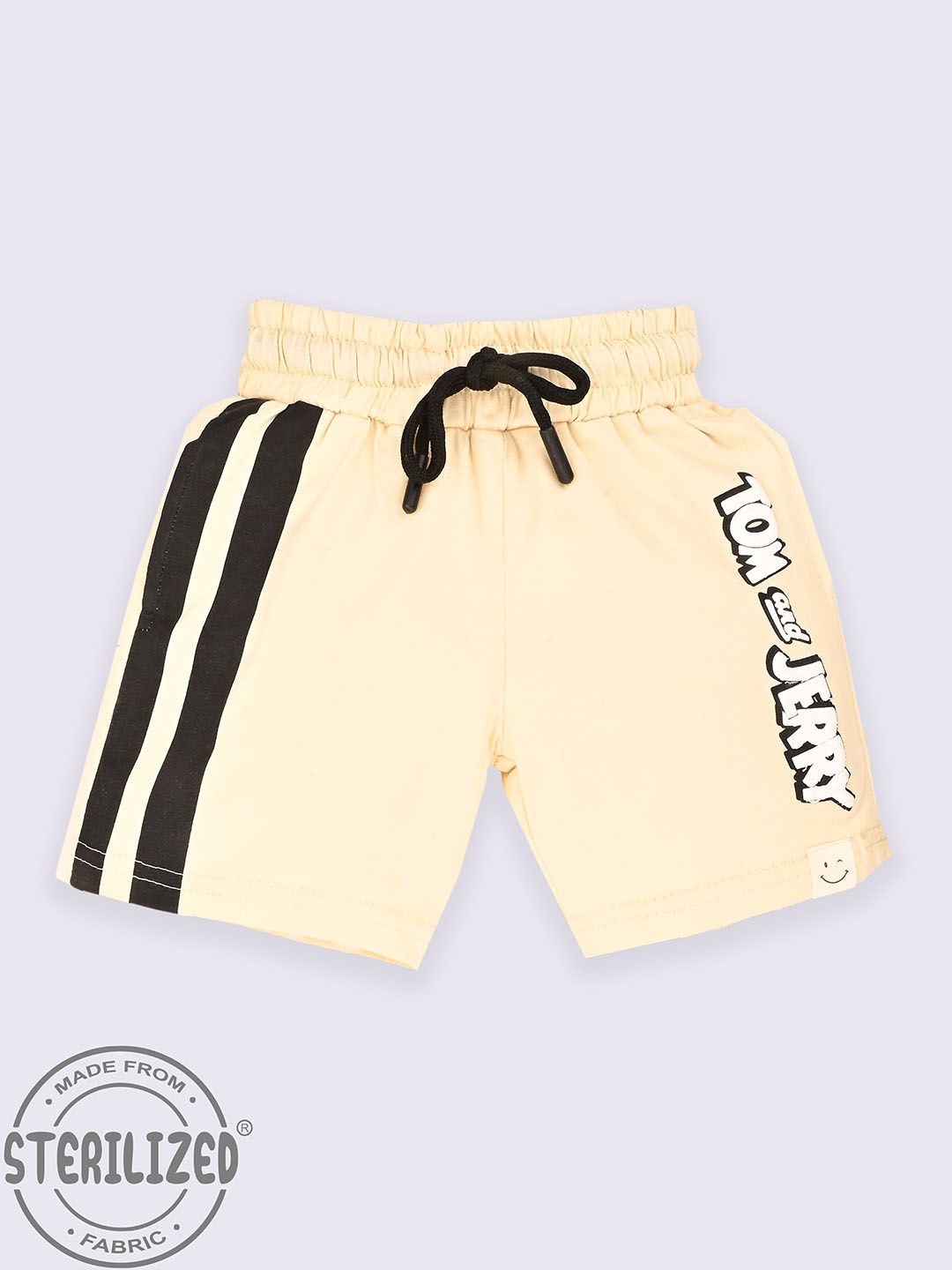 Happy Faces Boys Tom & Jerry Printed Cotton Shorts