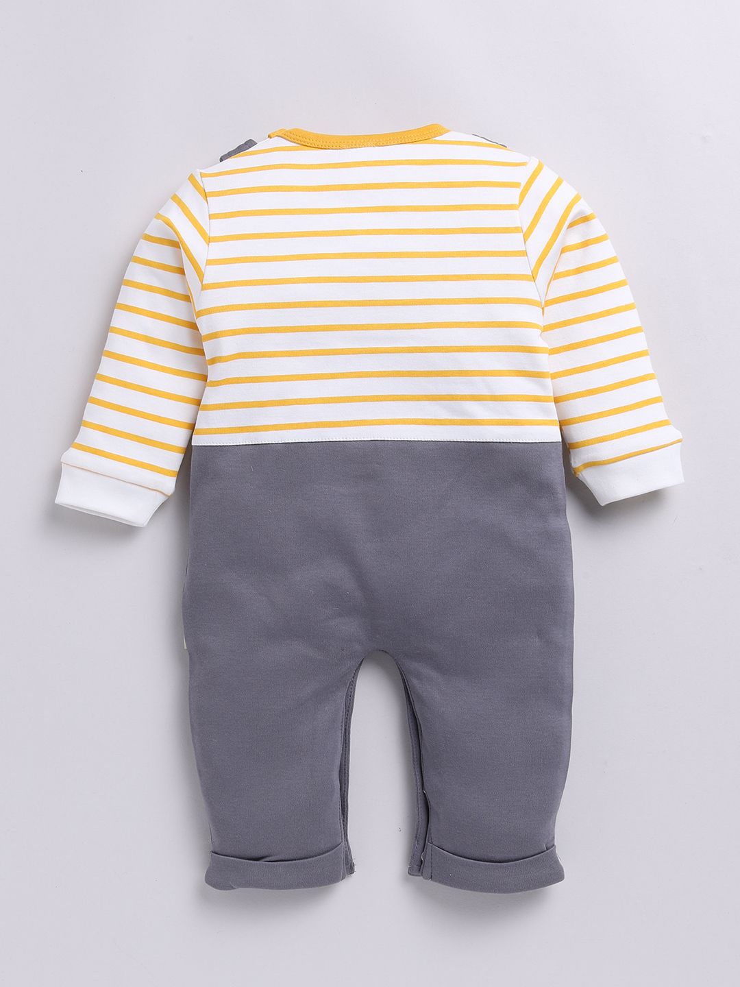 Moms Love Infant Boys Striped Pure Cotton Party Romper