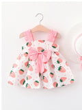 YK Print Fit & Flare Dress