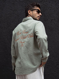 Powerlook Men Opaque Striped Casual Shirt