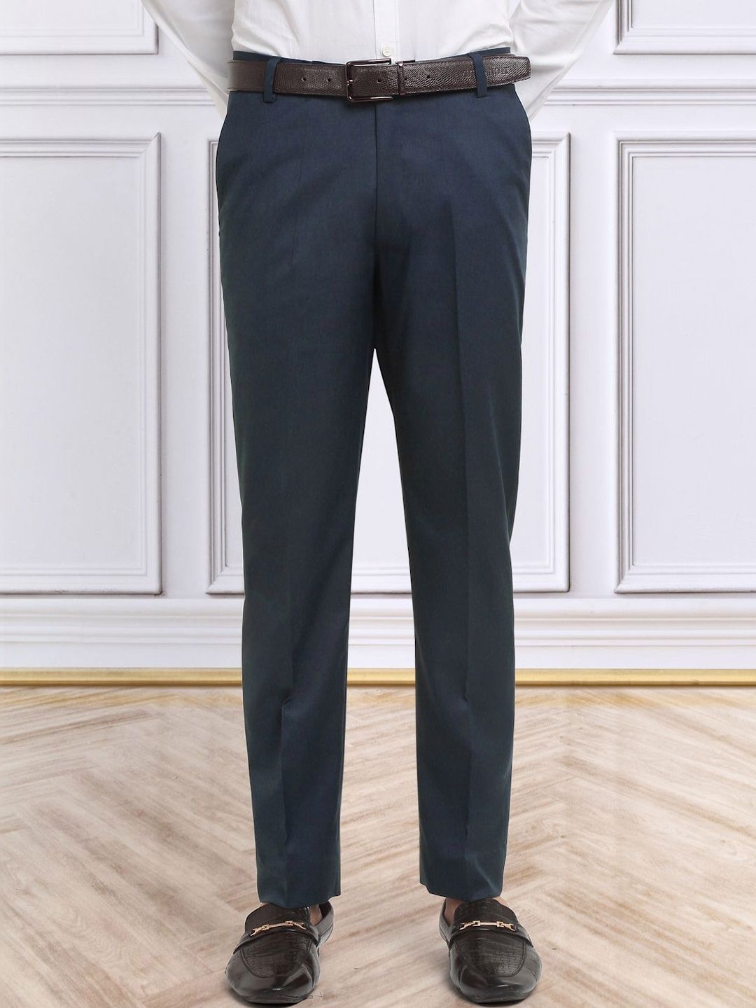 Moda Rapido Men Slim Fit Easy Wash Trousers