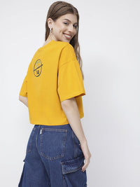 DressBerry Back To Basics Punny Prints Boxy T-shirt