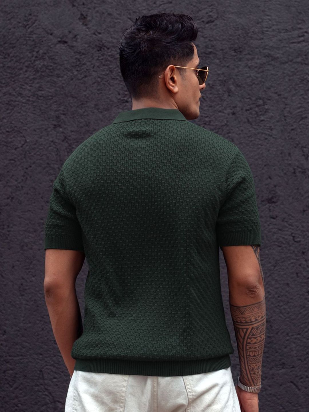 Powerlook Men Polo Collar T-shirt