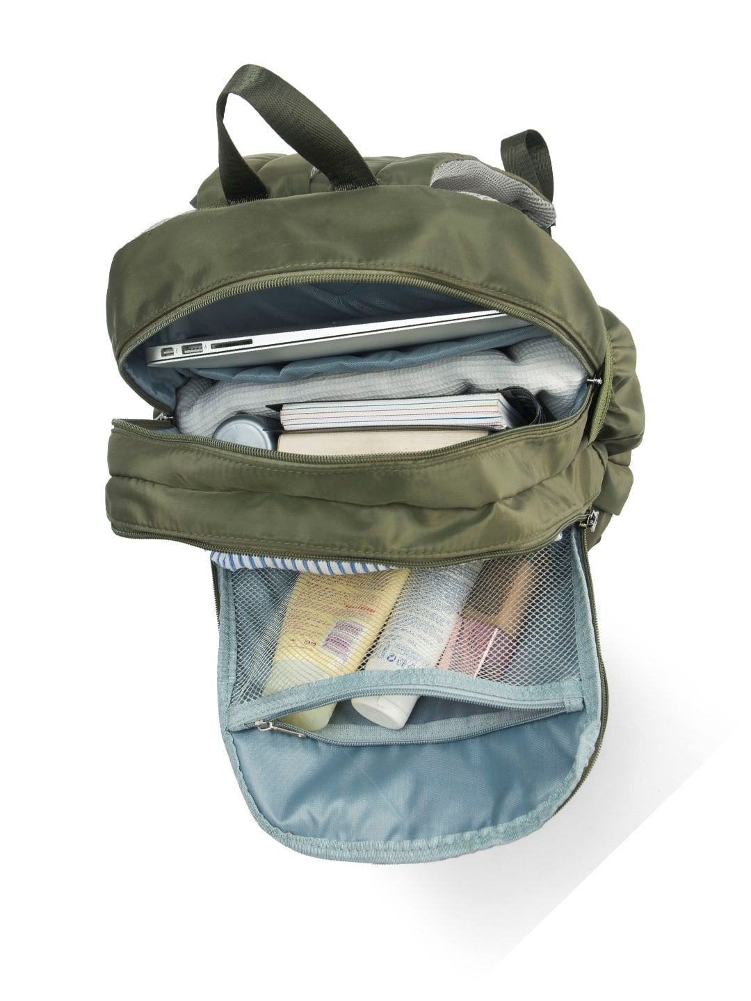 Lino Perros Women Pacman Olive Essentials Backpack