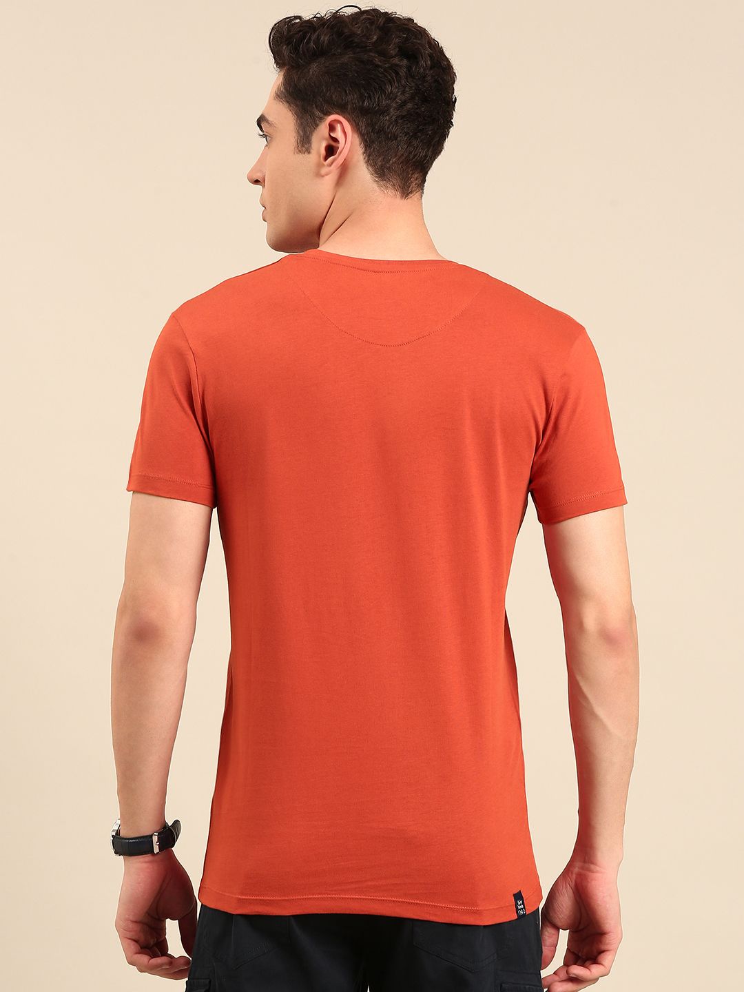 Being Human Typography Printed Pure Cotton T-shirt