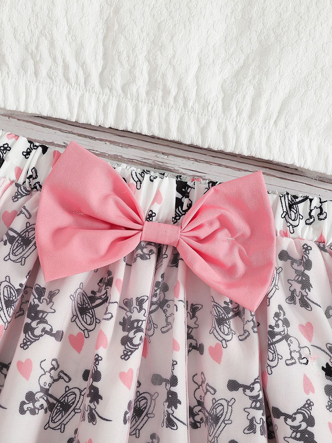 YK Girls Top with Skirt