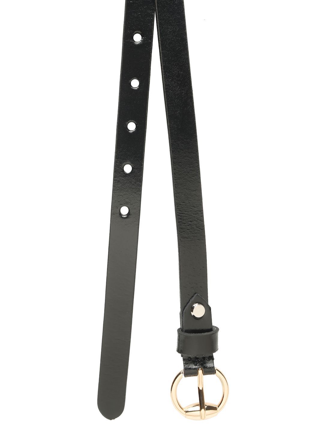 Teakwood Leathers Women Textured Leather Belt