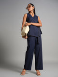AND V-Neck Sleeveless Tunic With Trouser