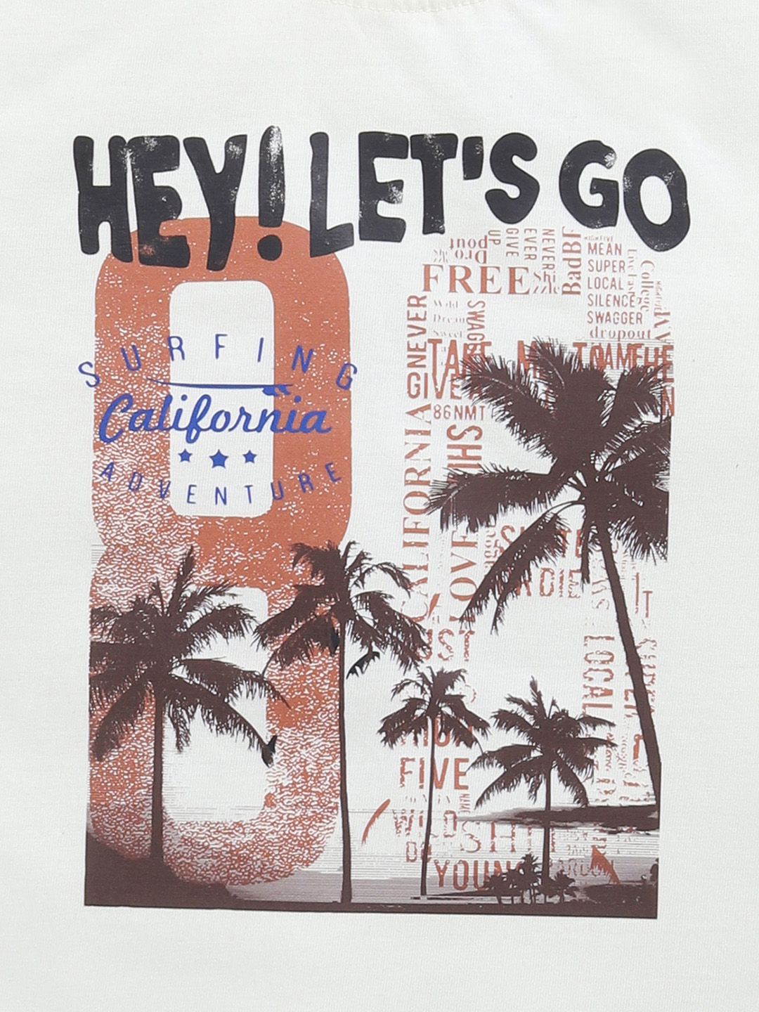 Happy Faces Kids Boys Printed Pure Cotton T-Shirt