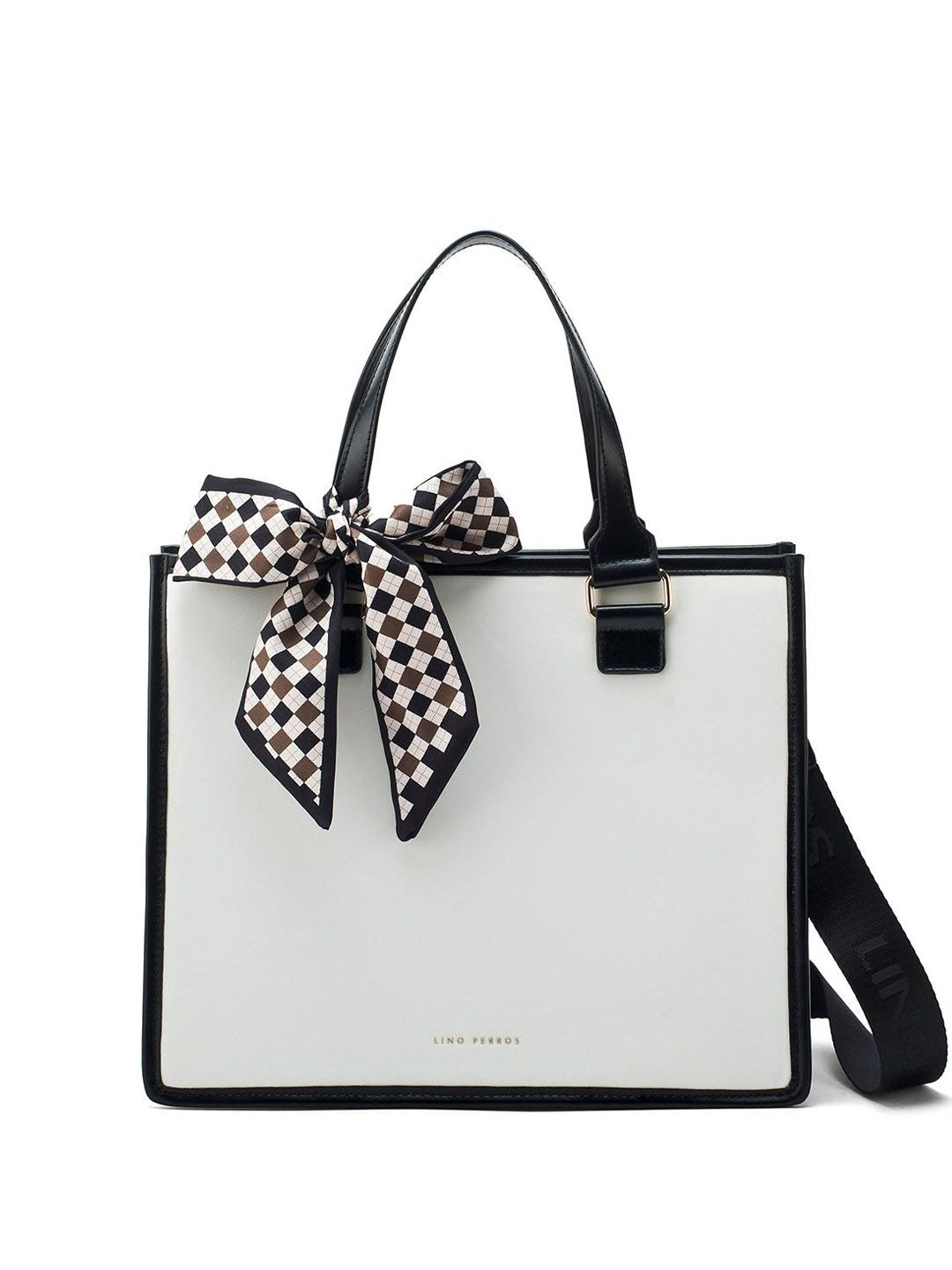 Lino Perros Swagger Tote Bag with Bow Detail