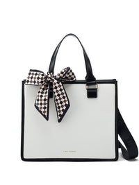 Lino Perros Swagger Tote Bag with Bow Detail