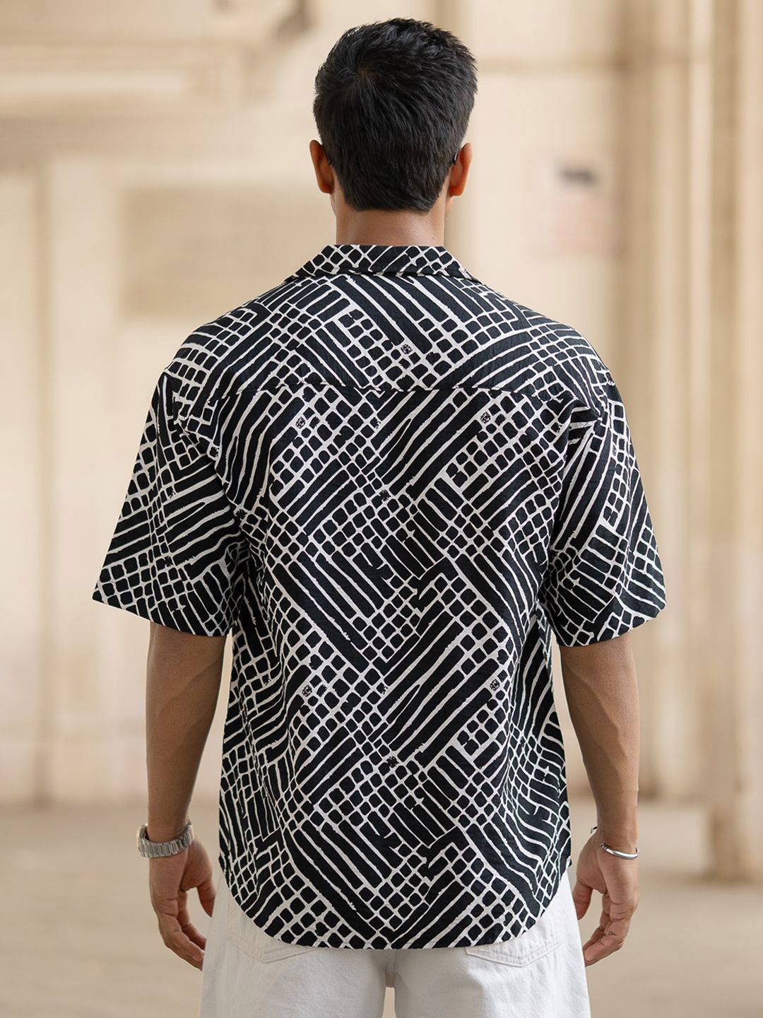 Powerlook Men Opaque Printed Casual Shirt