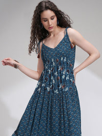 Vishudh Women Printed Maxi Dress