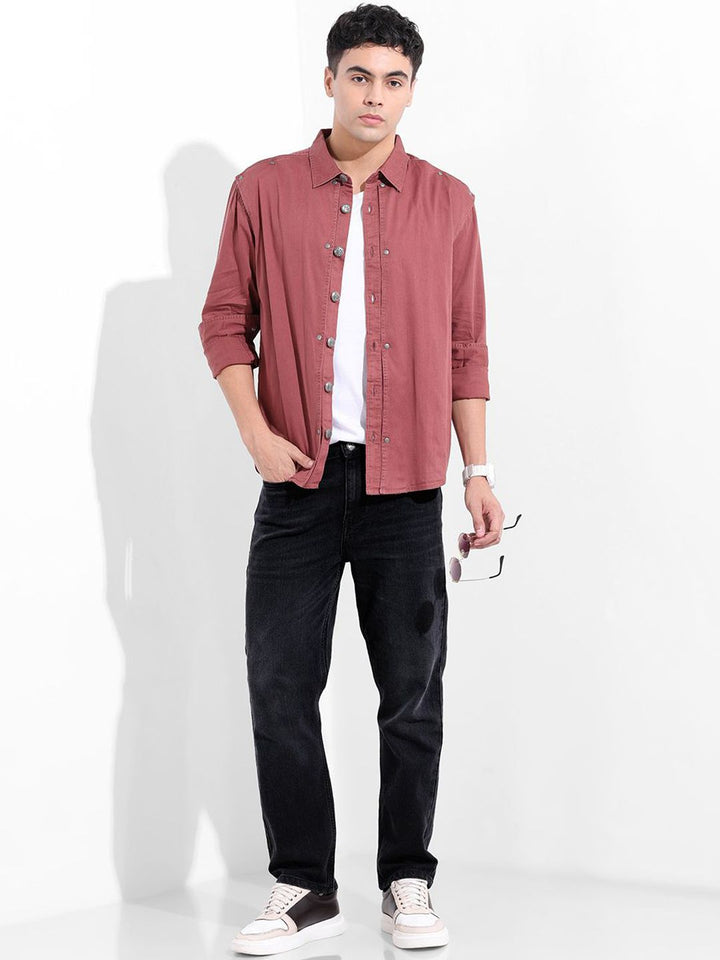 The Indian Garage Co Men Slim Fit Mid-Rise Light Fade Mid-Rise Jeans