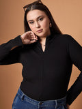 SASSAFRAS Curve Slit Sleeve Top