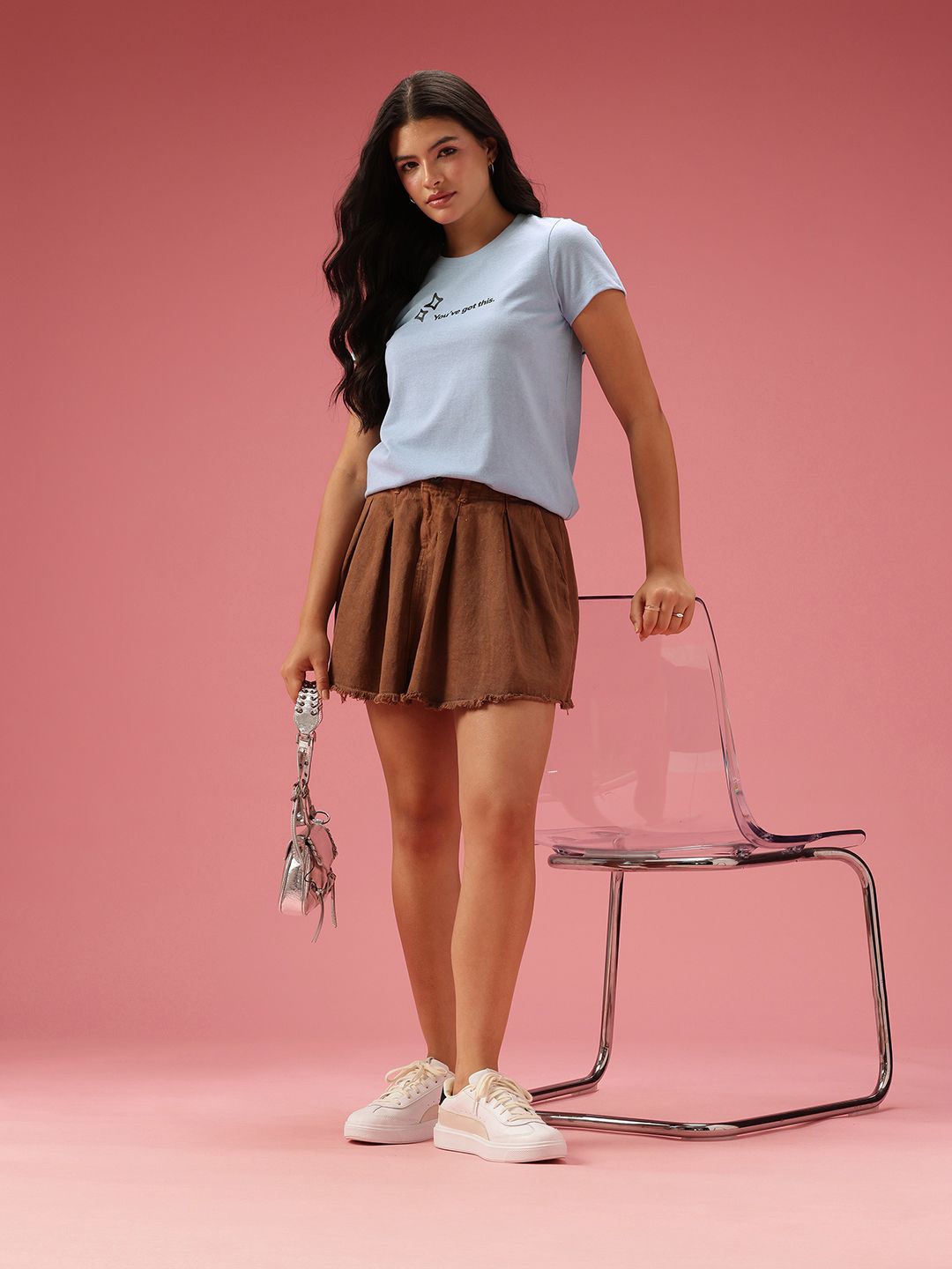 DressBerry Graphic Printed Casual T-shirt