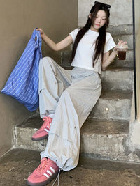 DressBerry Women High-Rise Flared Wide Leg Trousers