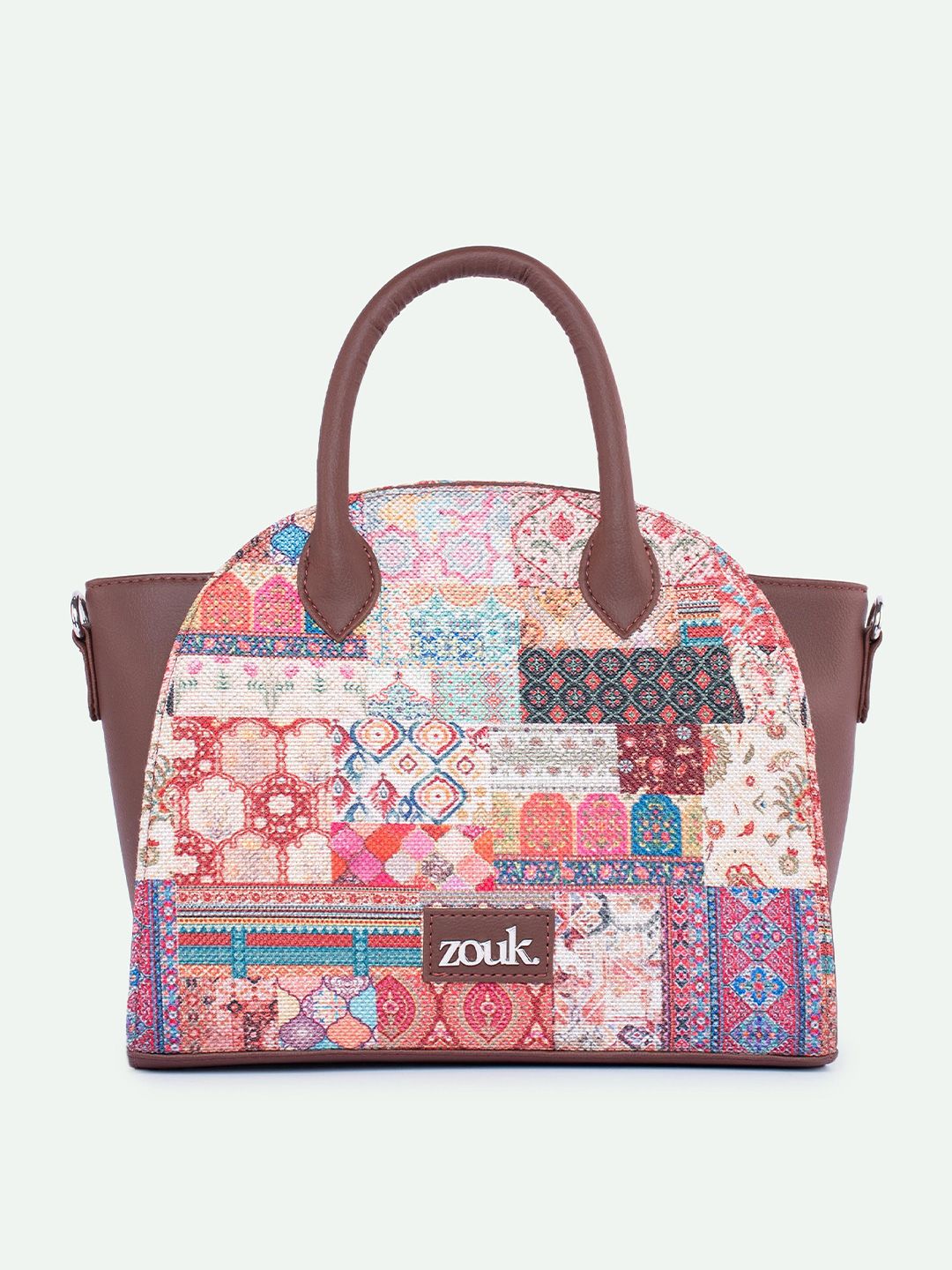 ZOUK Women Ethnic Motifs Printed Swagger Handheld Bag
