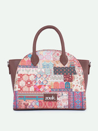 ZOUK Women Ethnic Motifs Printed Swagger Handheld Bag