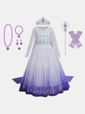 YK Girls Embellished Fit & Flare Maxi Dress