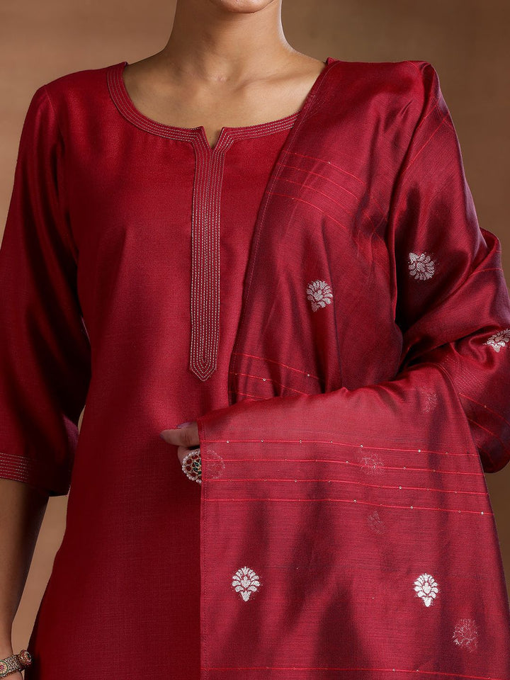 Libas Straight Kurta with Salwar & Dupatta