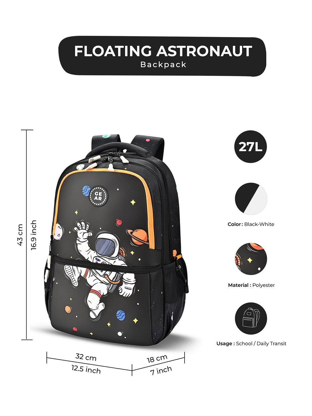 Gear Unisex Backpack