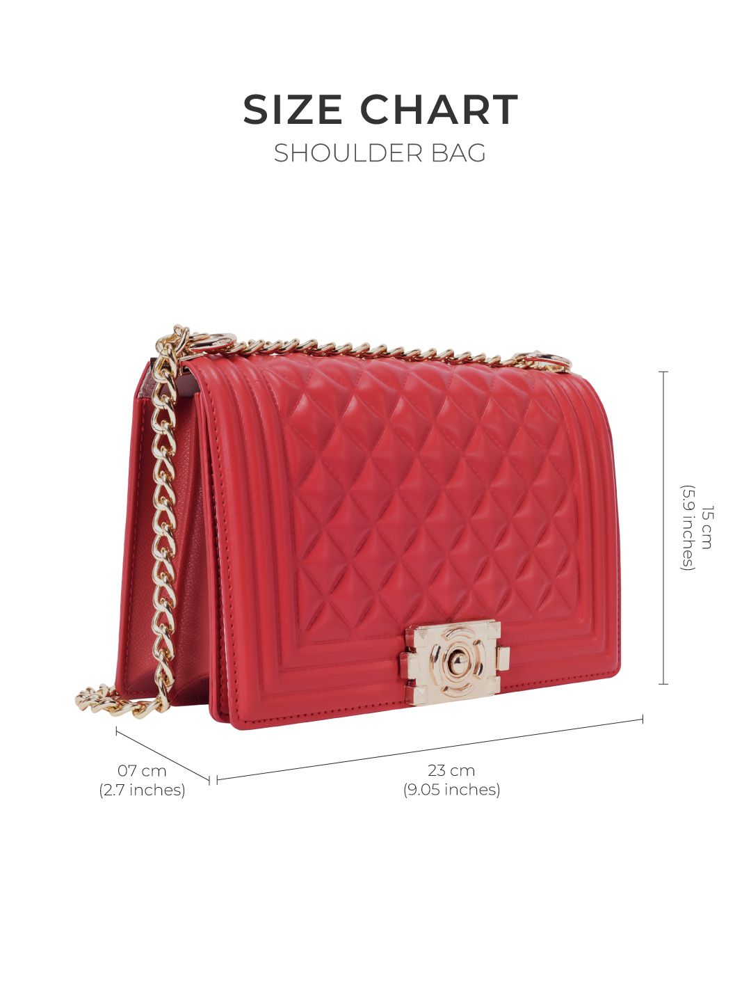 Lino Perros Quilted Structured Shoulder Bag