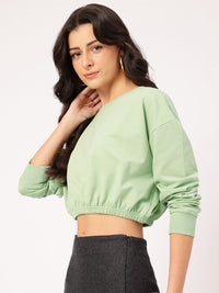 DressBerry Crop Pullover Sweatshirt