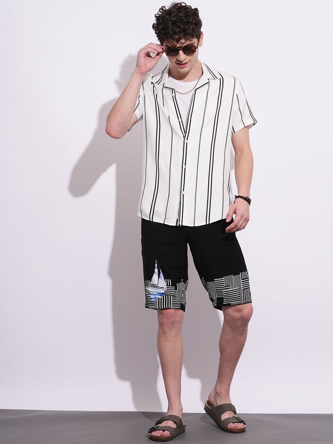 Being Human Men Printed Shorts