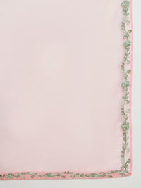 Indo Era Women Floral Embroidered Regular Thread Work Kurta with Trousers & With Dupatta