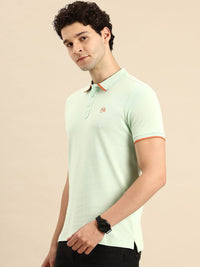 Being Human Polo Collar Pure Cotton T-shirt