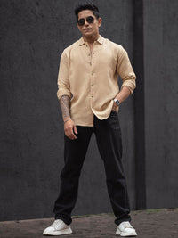 Powerlook Men Opaque Casual Shirt