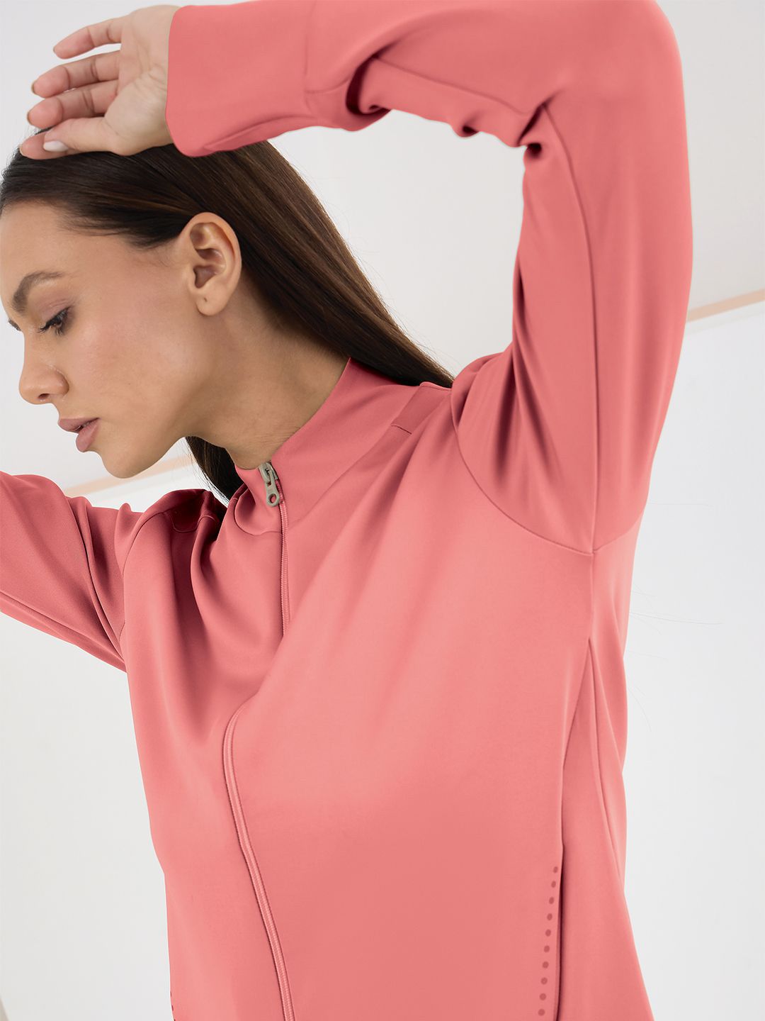 Sweet Dreams Mock Collar Mid-Rise Tracksuit