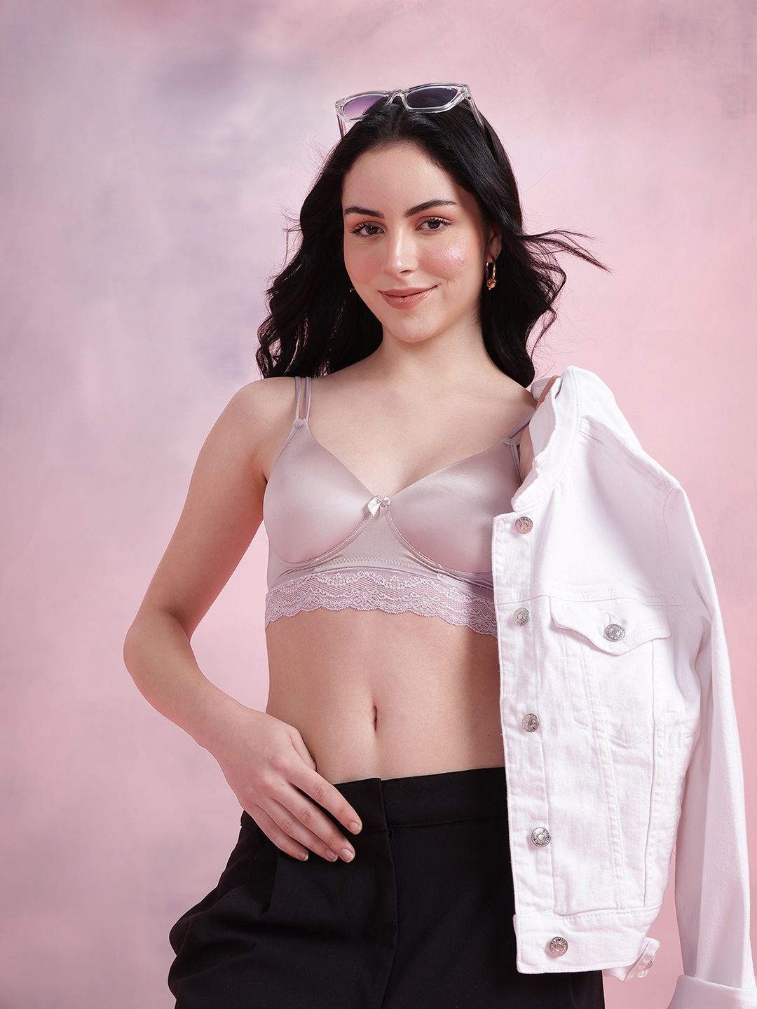 DressBerry Medium Coverage Lightly Padded Bra