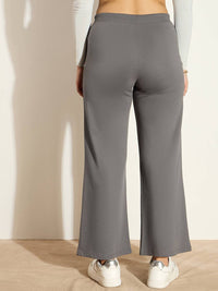 SASSAFRAS Women Cotton Regular Fit Track Pants