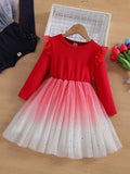 YK Embellished Fit & Flare Dress