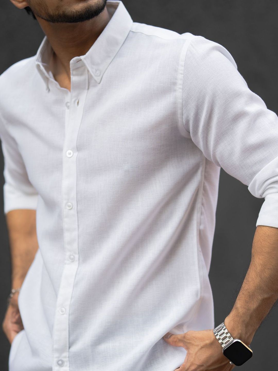 Powerlook Men Opaque Casual Shirt