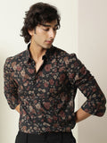RARE RABBIT Men Comfort Floral Printed Casual Shirt