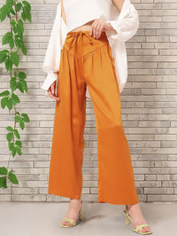 DressBerry Women Blissful Breezy Textured Trousers